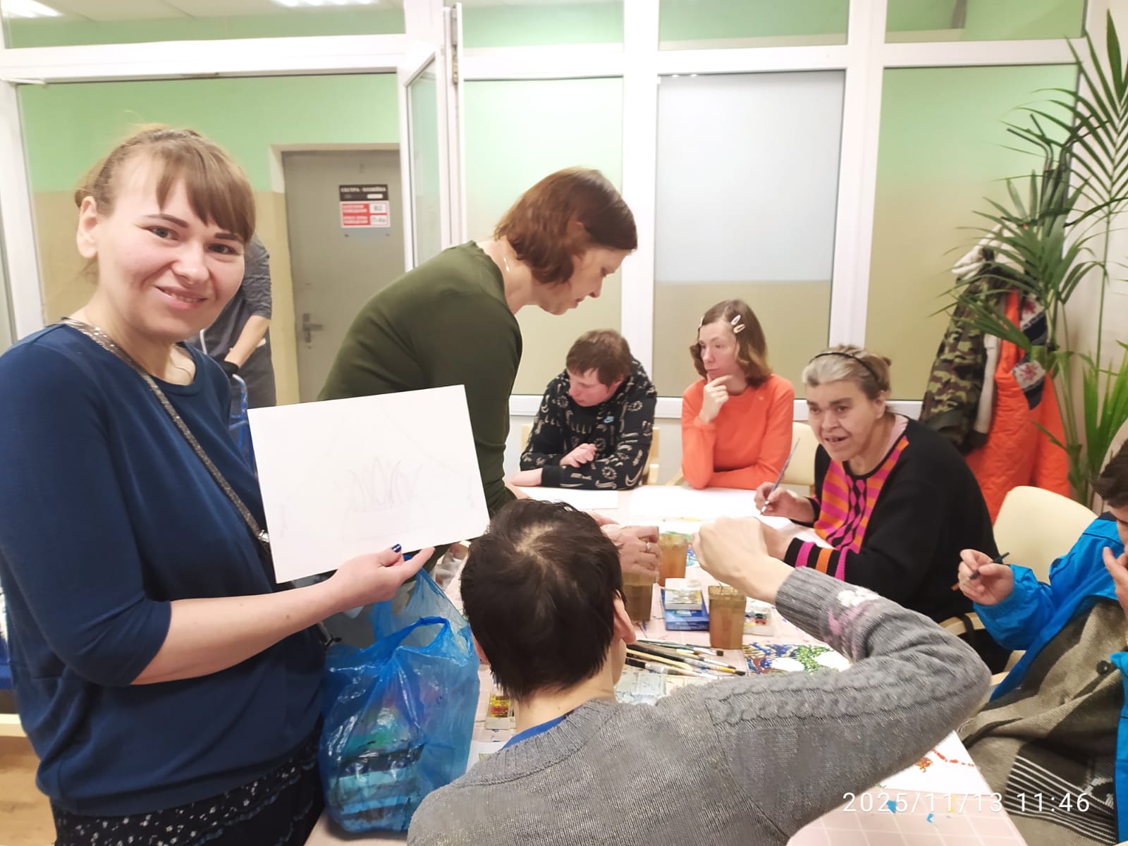 Продолжаются занятия в Социальном доме Нагатино-Садовники